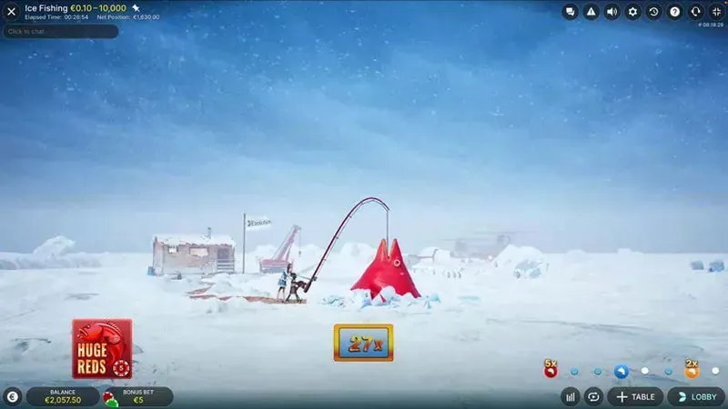 Ice Fishing Demo Game Screenshot
